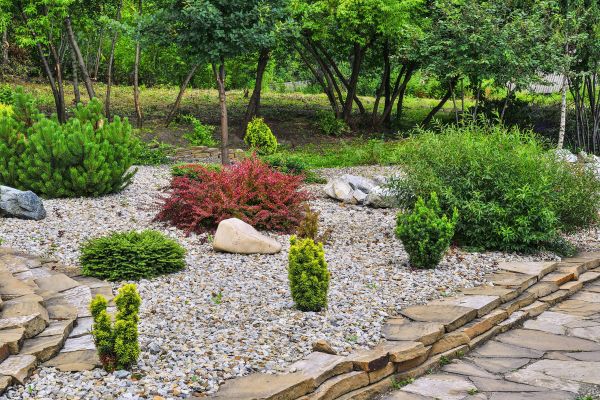 Rock Landscaping in Louisville