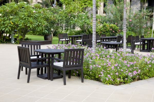 Courtyard Landscaping in Louisville