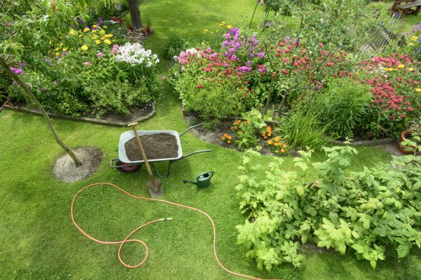 Flower Bed Construction in Louisville