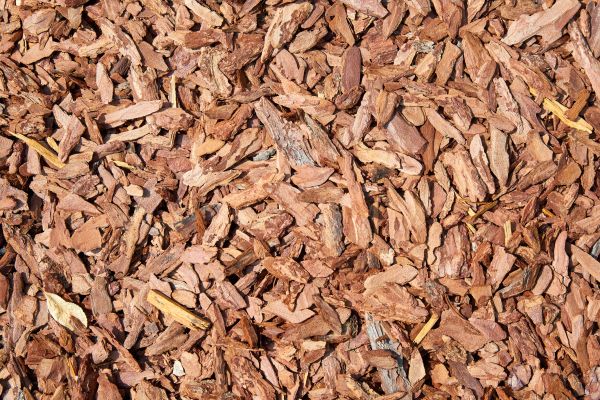 Pine Mulch Spreading in Louisville