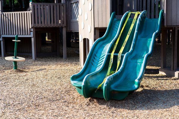 Play Area Mulch Installation in Louisville
