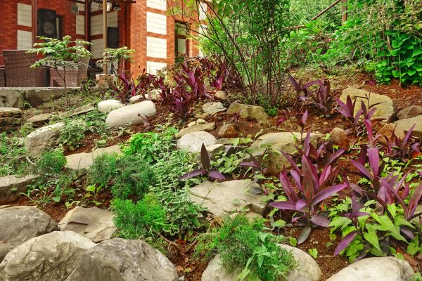 Rock Garden Landscaping in Louisville
